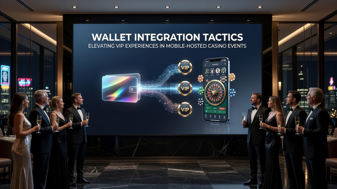 Secure wallet transaction interface on mobile casino platform for VIP users